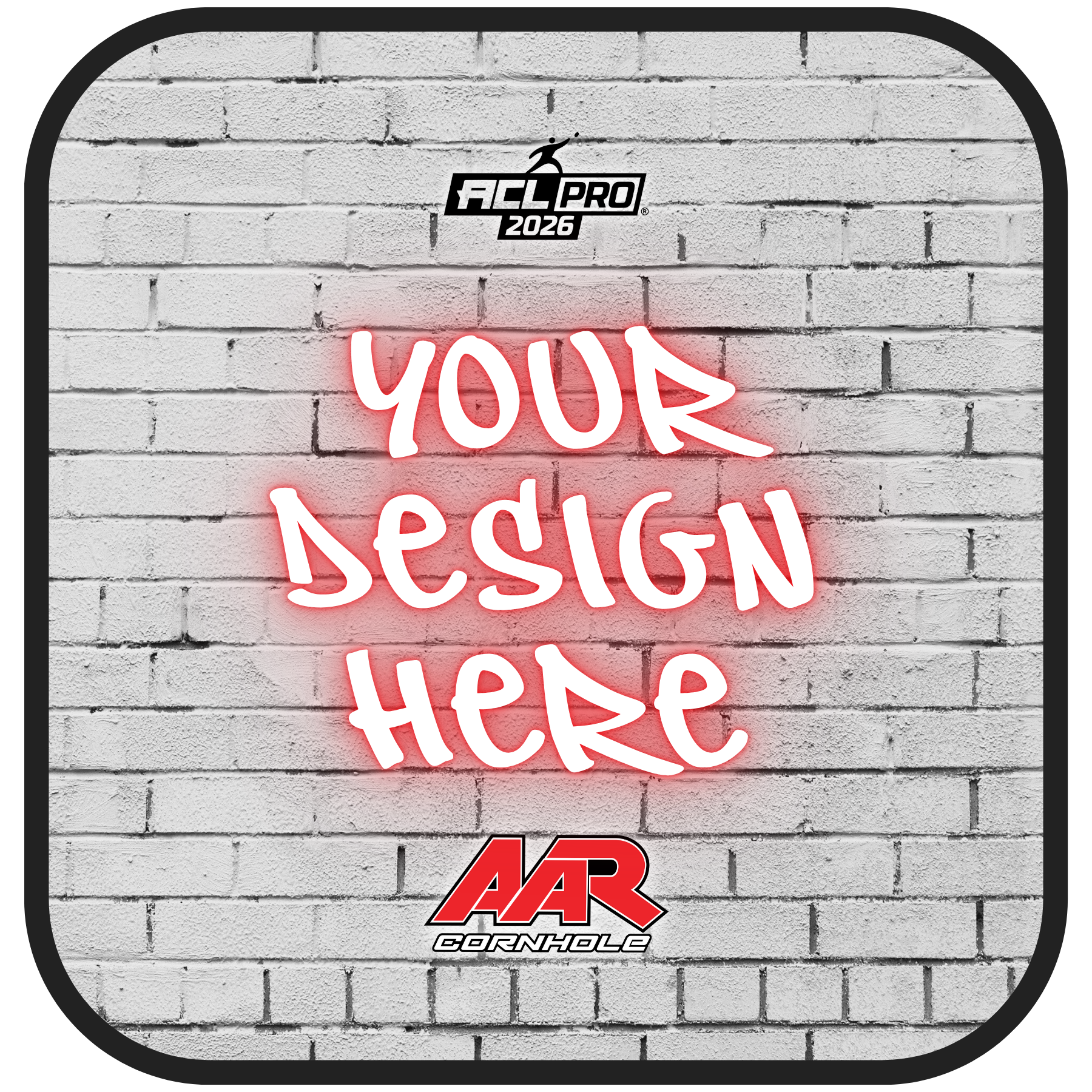 2026 AAR Cornhole Bags - Customs - ACL Pro Stamped - SET OF 4