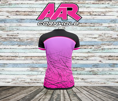 AAR Cornhole Jersey - Chaos Gradient - Pink
