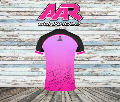 AAR Cornhole Jersey - Chaos Gradient - Pink