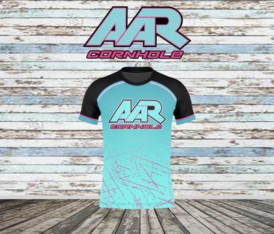 AAR Cornhole Jersey - Chaos Gradient - Blue