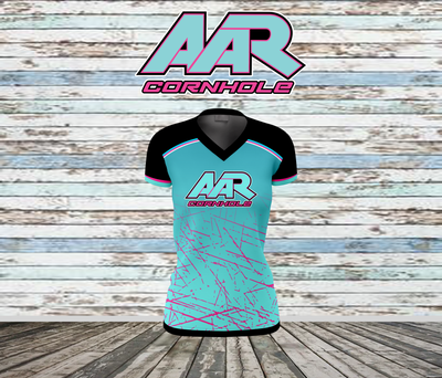 AAR Cornhole Jersey - Chaos Gradient - Blue