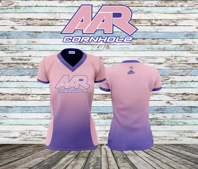 AAR Cornhole Jersey - Dot Gradient - Women's - Pink/Purple