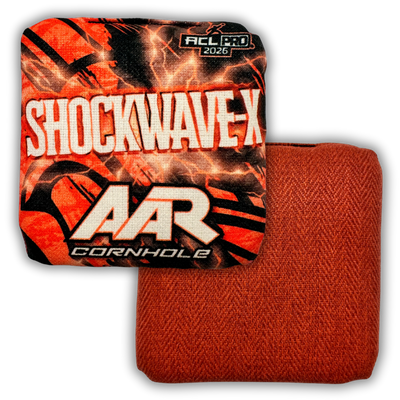 2026 AAR Shockwave-X Cornhole Bags - Lightning Edition - ACL Pro Stamped - SET OF 4
