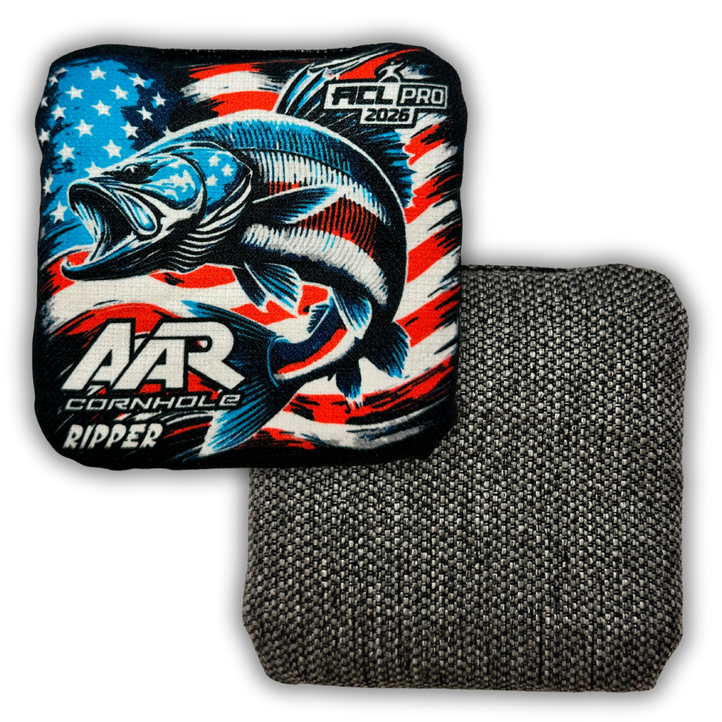 2026 AAR Ripper Cornhole Bags - USA Fish Edition - ACL Pro Stamped