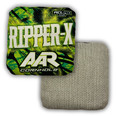 2026 AAR Ripper-X Cornhole Bags - Lightning Edition - ACL Pro Stamped - SET OF 4