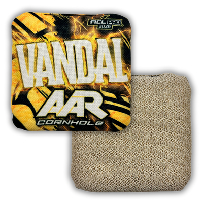 2026 AAR Vandal Cornhole Bags - Lightning Edition - ACL Pro Stamped - SET OF 4