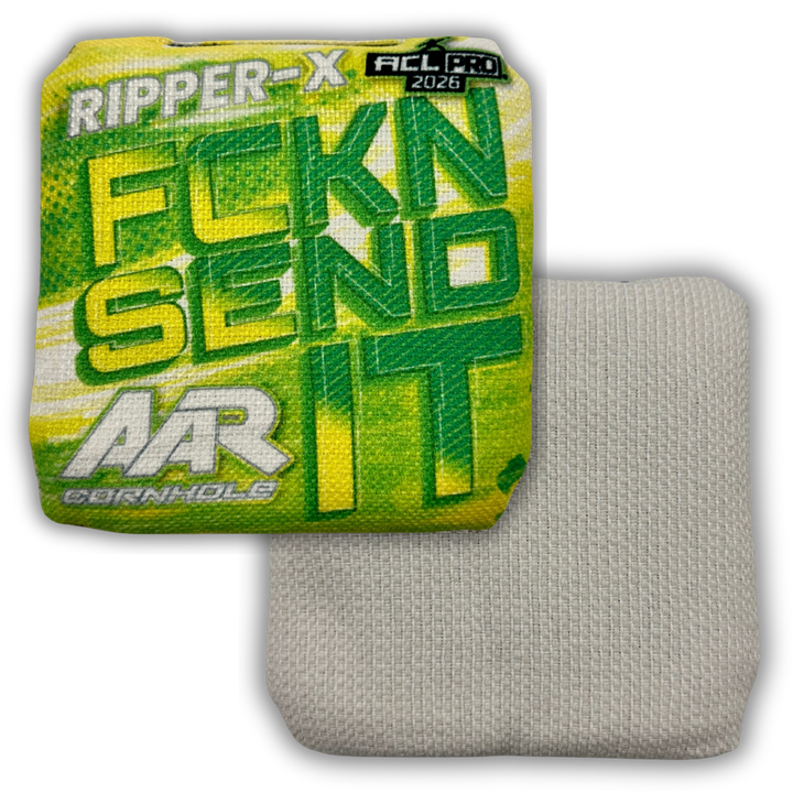 2026 AAR Ripper-X Cornhole Bags - FCKN SEND IT Edition - ACL Pro