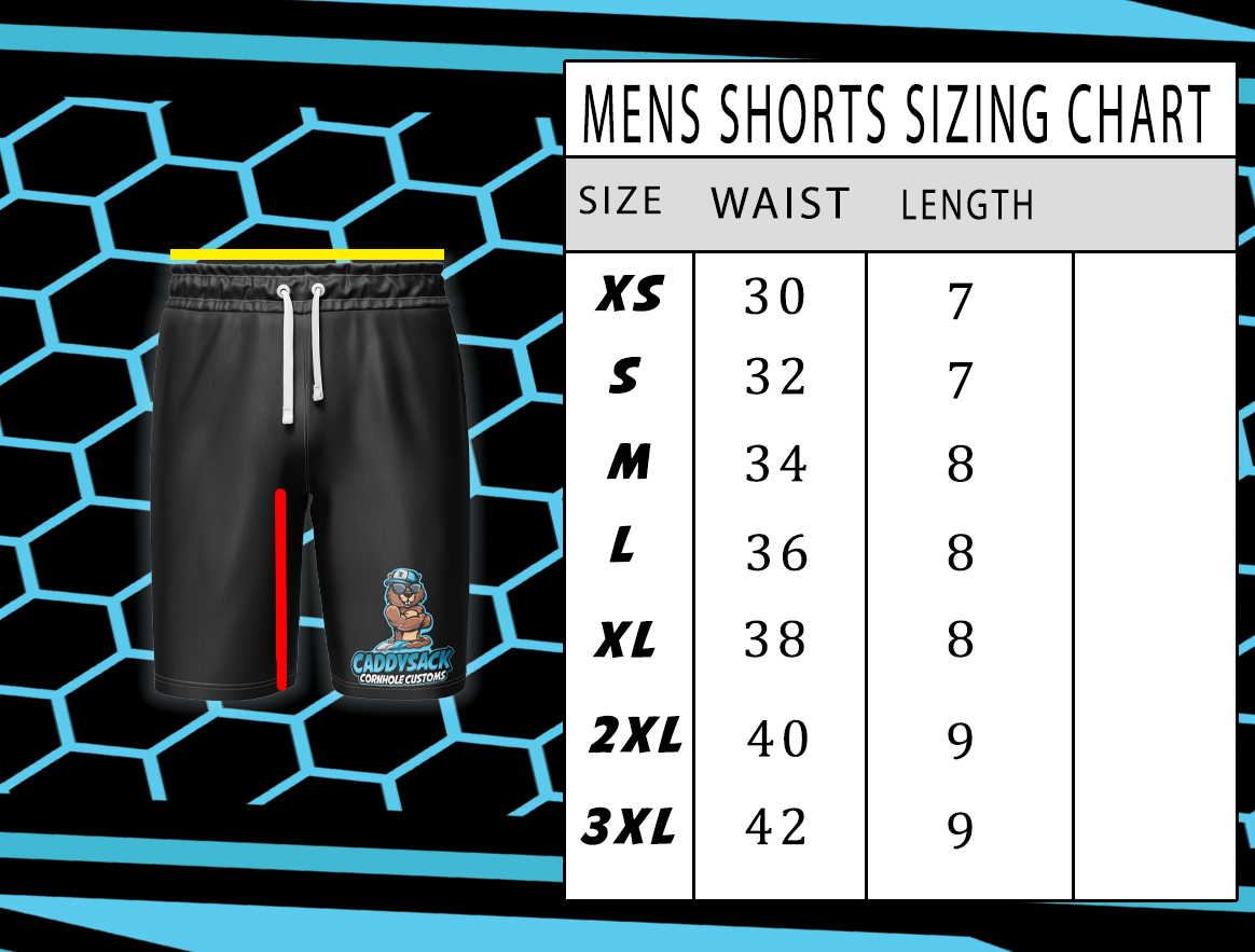 AAR Cornhole Shorts - Halftone Grunge