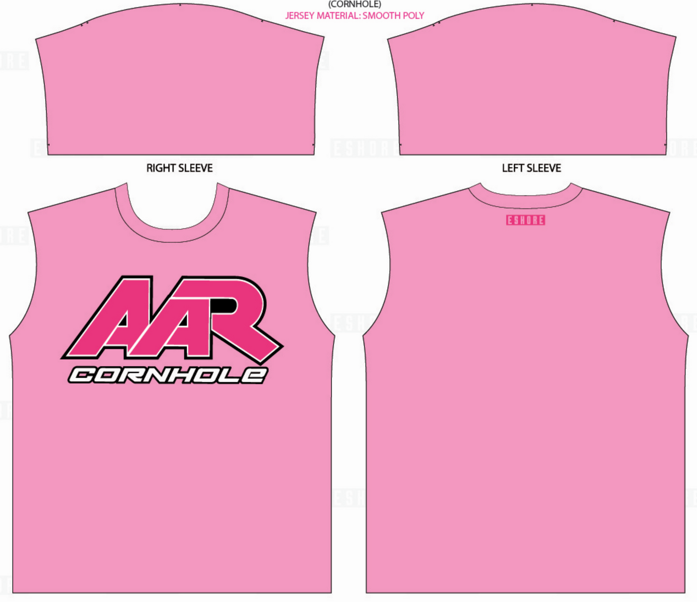 Jersey Tee - AAR Cornhole Logo