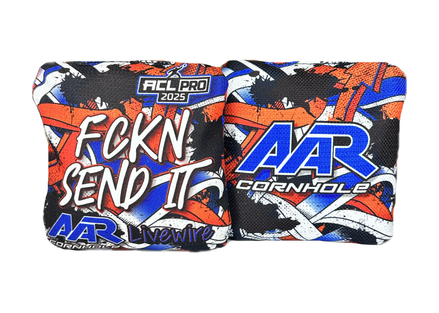 2025 AAR Livewire Cornhole Bags - Multiple Designs - ACL Pro Stamped - SET OF 4