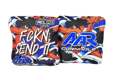 2025 AAR Livewire Cornhole Bags - Multiple Designs - ACL Pro Stamped - SET OF 4