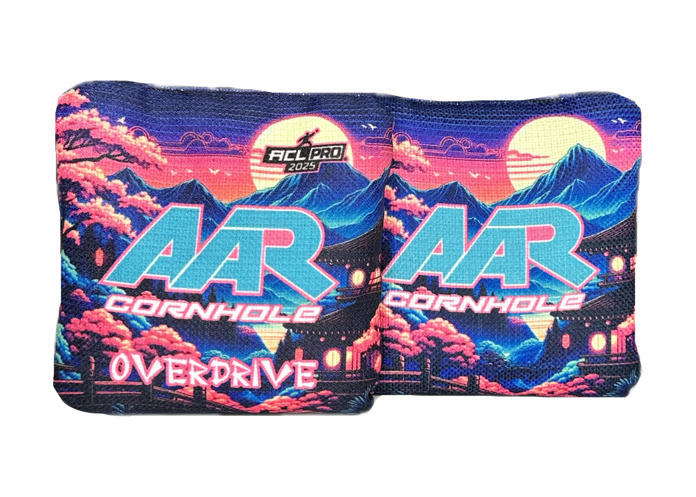 2025 AAR Overdrive Cornhole Bags - Multiple Designs - ACL Pro Stamped - SET OF 4