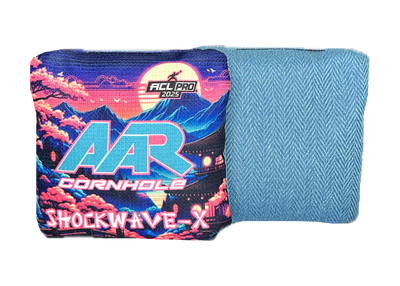 2025 AAR Shockwave-X Cornhole Bags - Multiple Designs - ACL Pro Stamped - SET OF 4