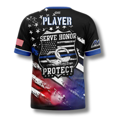AAR Cornhole Jersey - Back the Blue